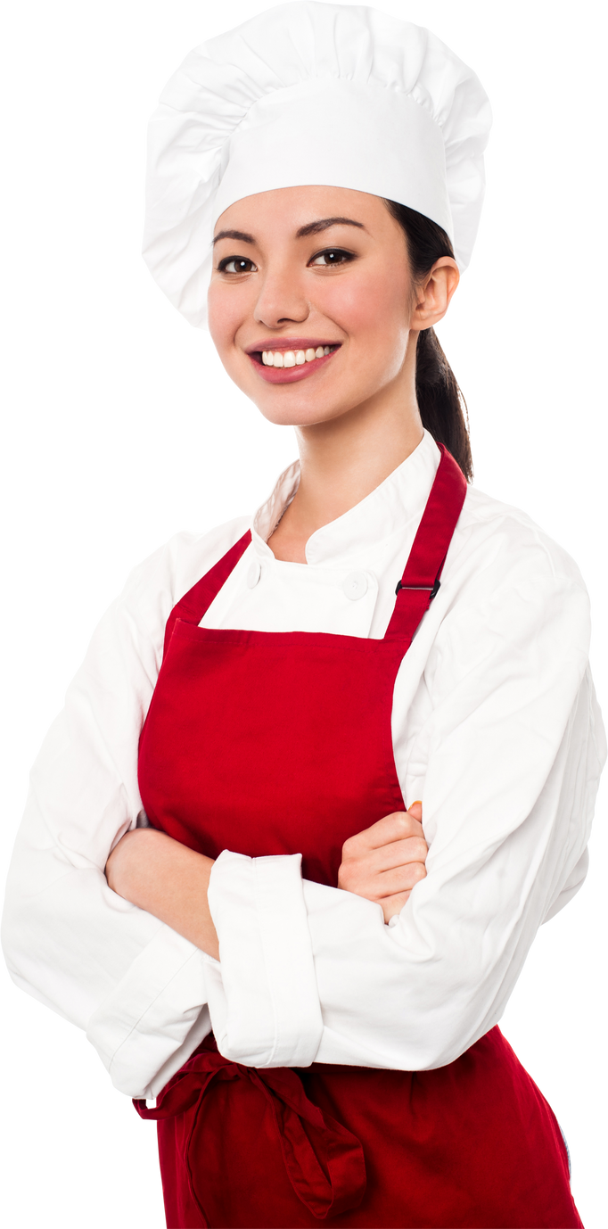 Female Chef Smiling